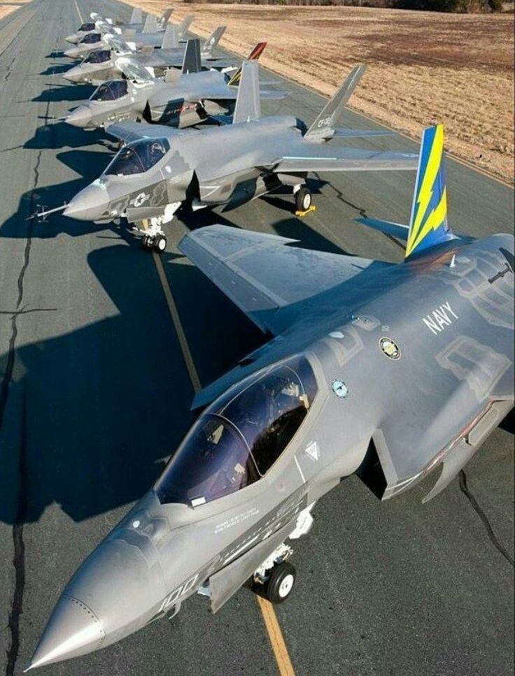 Military - F-35 Lightning II The World’s Deadliest Stealth Fighter Ever ...