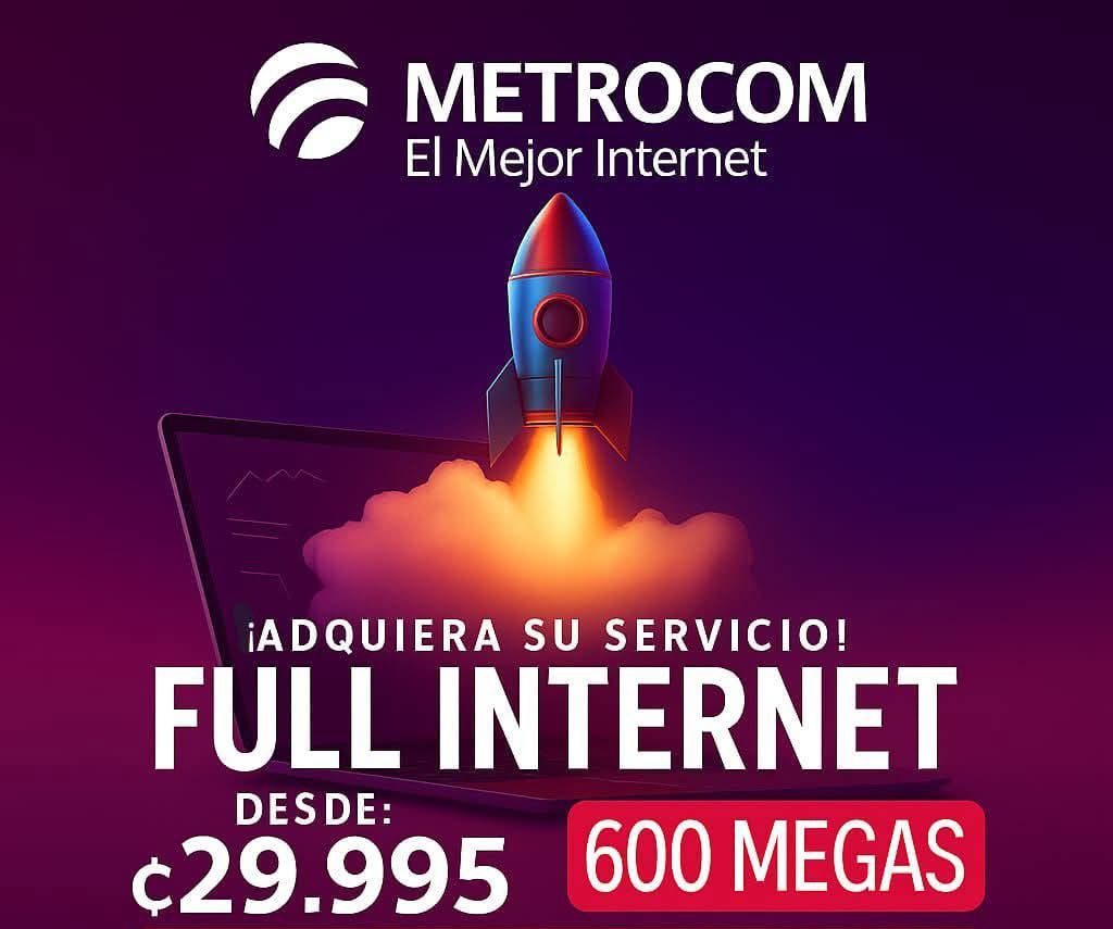 Metrocom - Internet - Fibra Optica | San Pedro