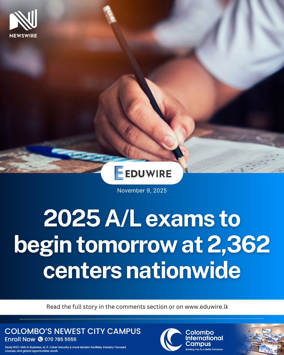 Eduwire - The 2025 General Certificate of Education (G.C.E.) Advanced ...