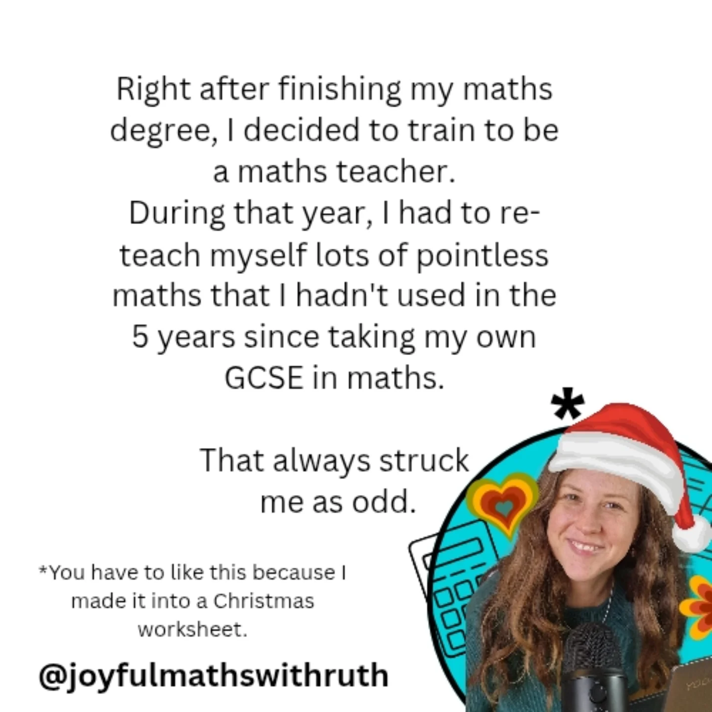 What is that? Maths teachers... - Joyful Maths With Ruth | Facebook