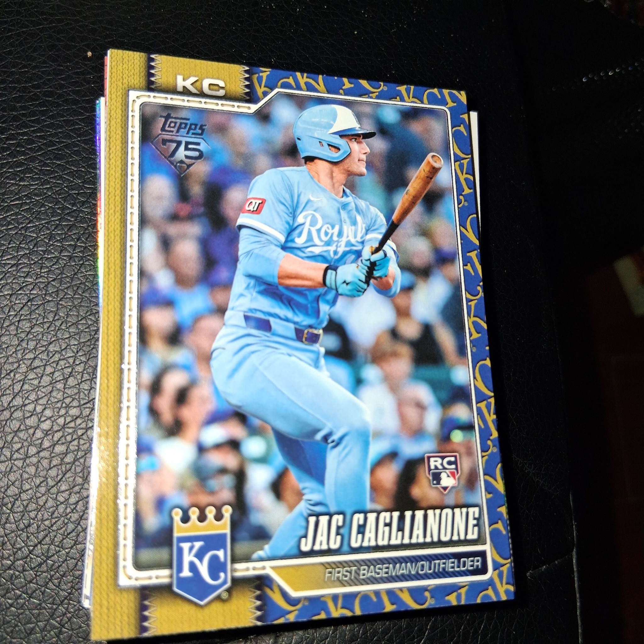 2026 Topps Series 1 Jac Caglianone RC Team Logo Variation SSP 