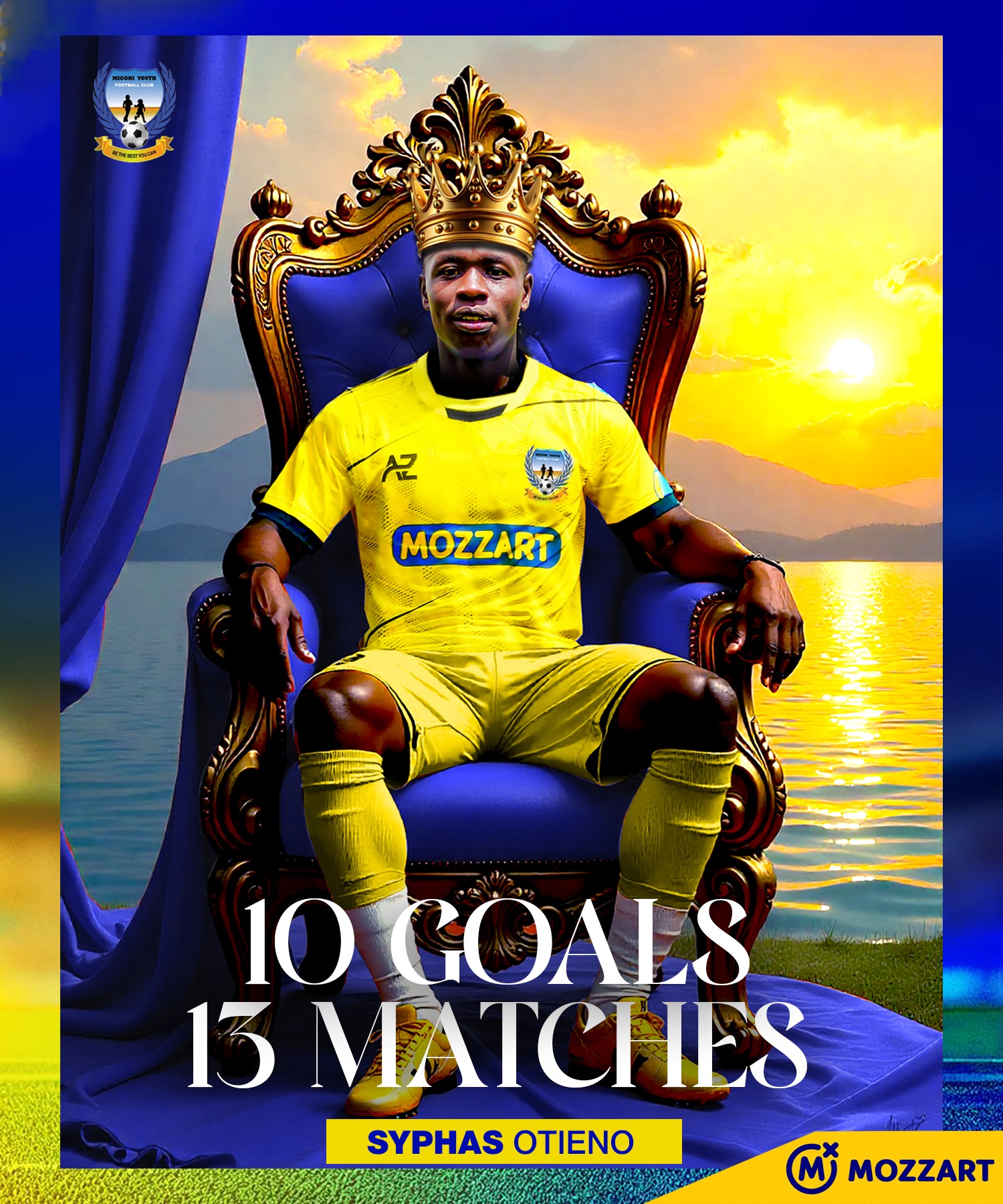 👑⚽️Syphas Otieno is the first... - Migori Youth Football Club | Facebook
