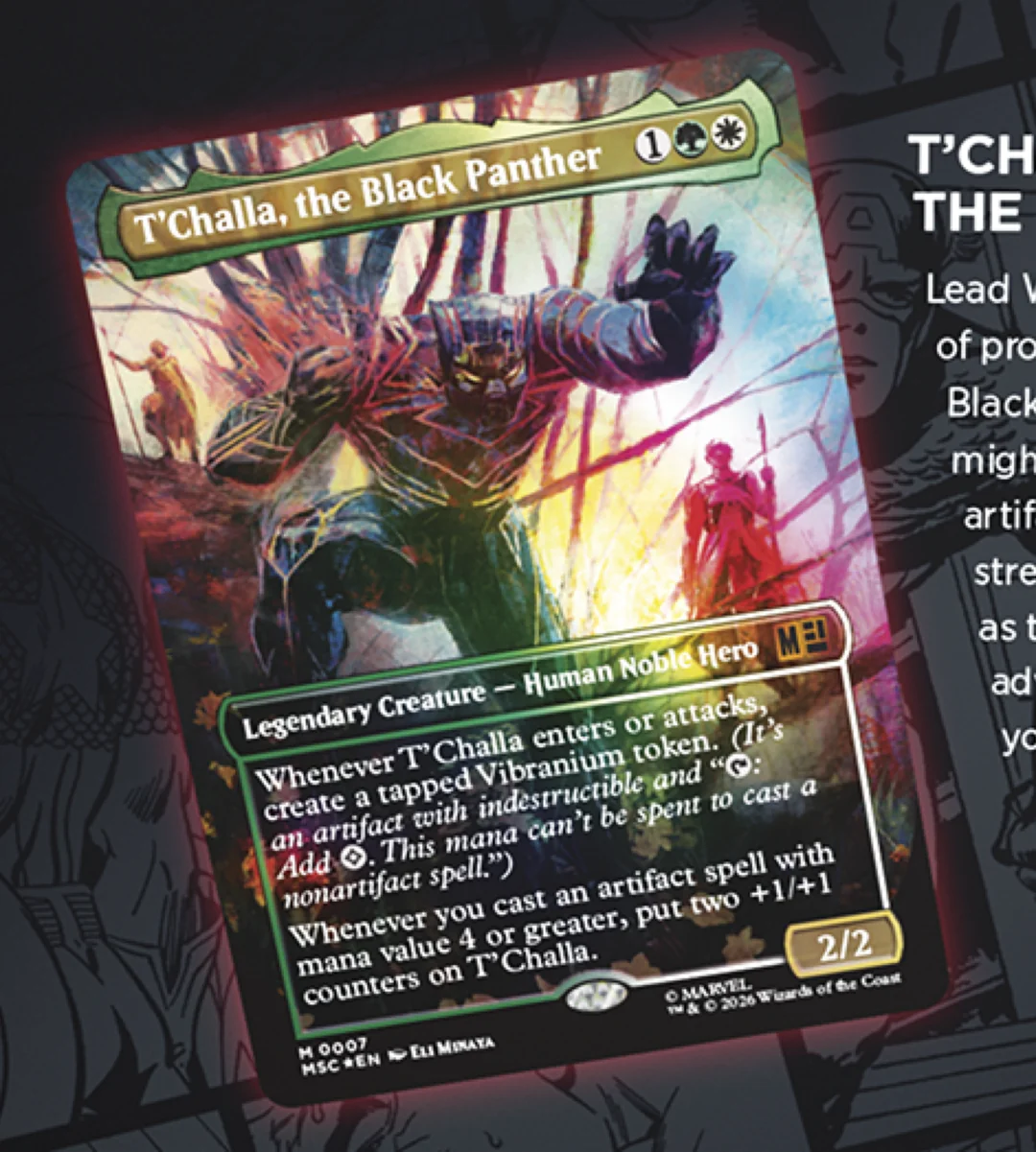 King T'Challa enters can transform into Black Panther, Hope