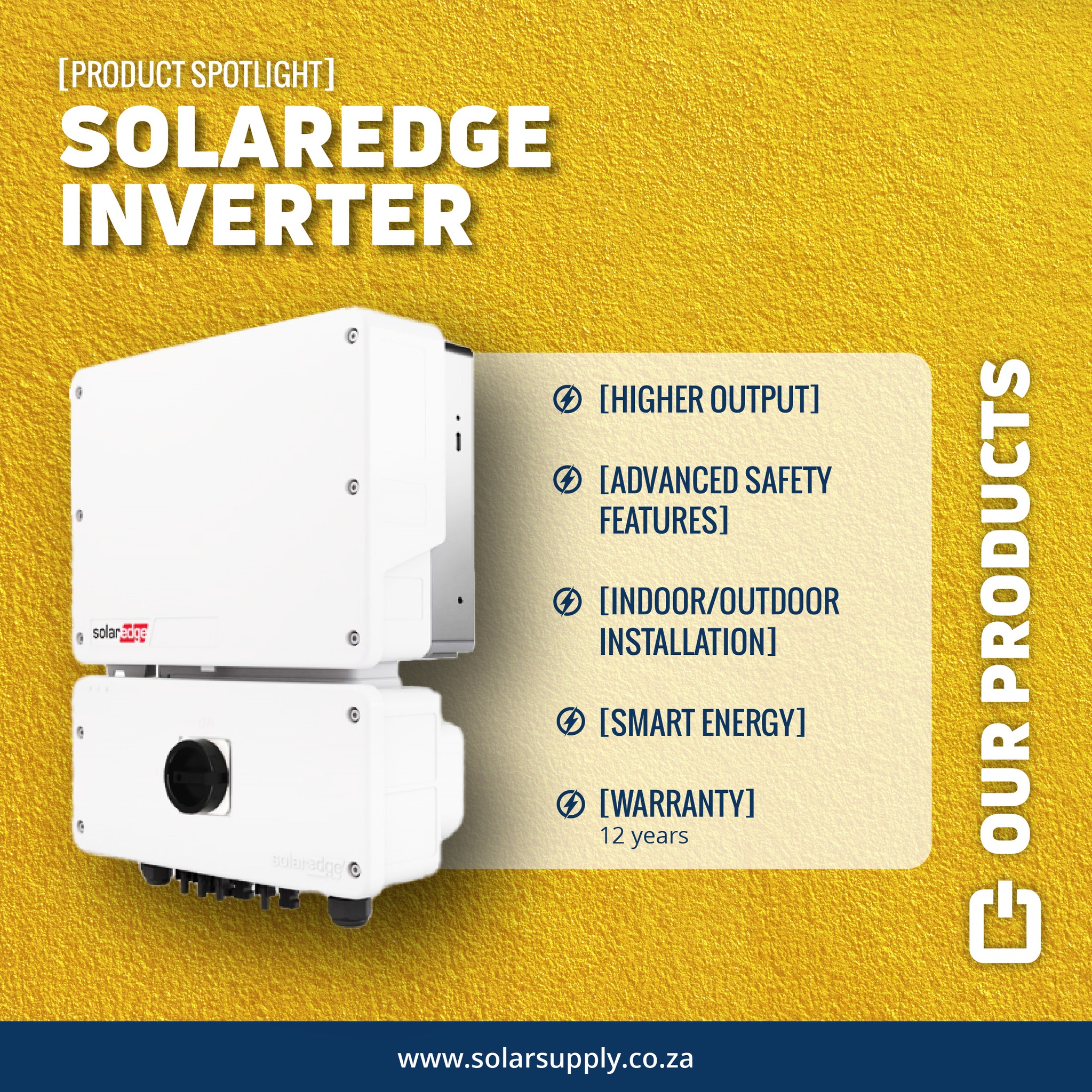 Solar - 🟨 𝗣𝗥𝗢𝗗𝗨𝗖𝗧 𝗦𝗣𝗢𝗧𝗟𝗜𝗚𝗛𝗧 SolarEdge Inverter SolarEdge developed an ...