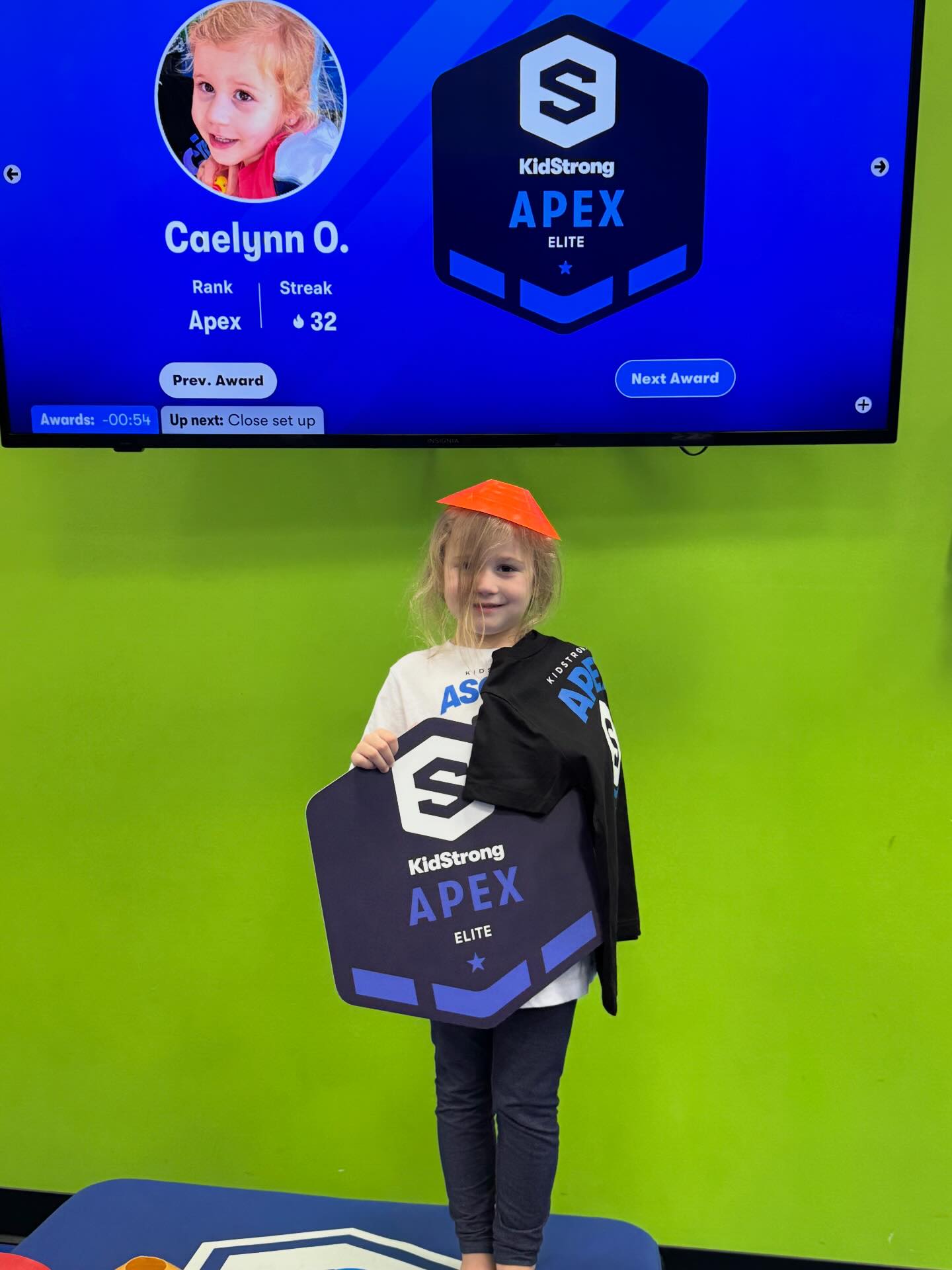 KidStrong - HUGE CONGRATULATIONS to CAELYNN our VERY FIRST APEX HERE AT ...