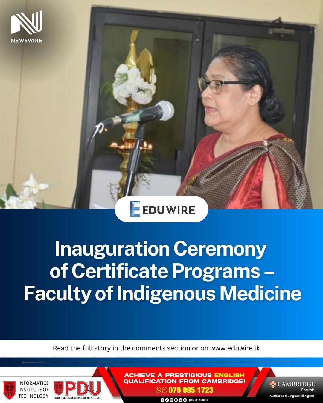 Eduwire - The inauguration of the third intake of the... | Facebook