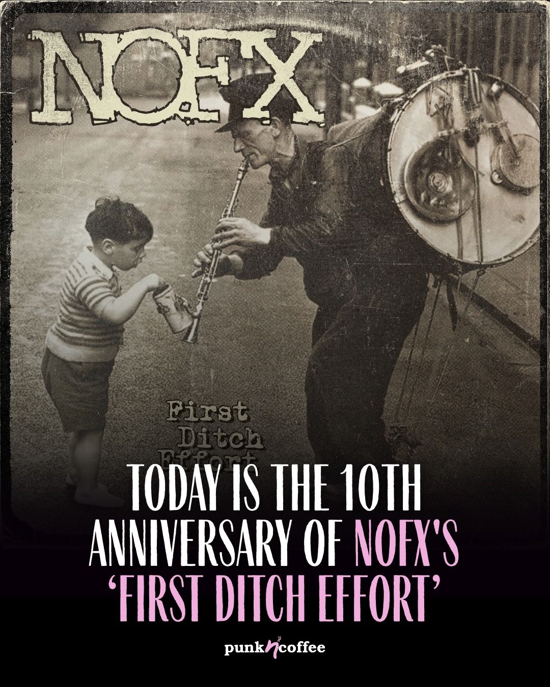 NOFX First Ditch Effort レコード オリジナル NOFX first ditch effort 10th anniversary