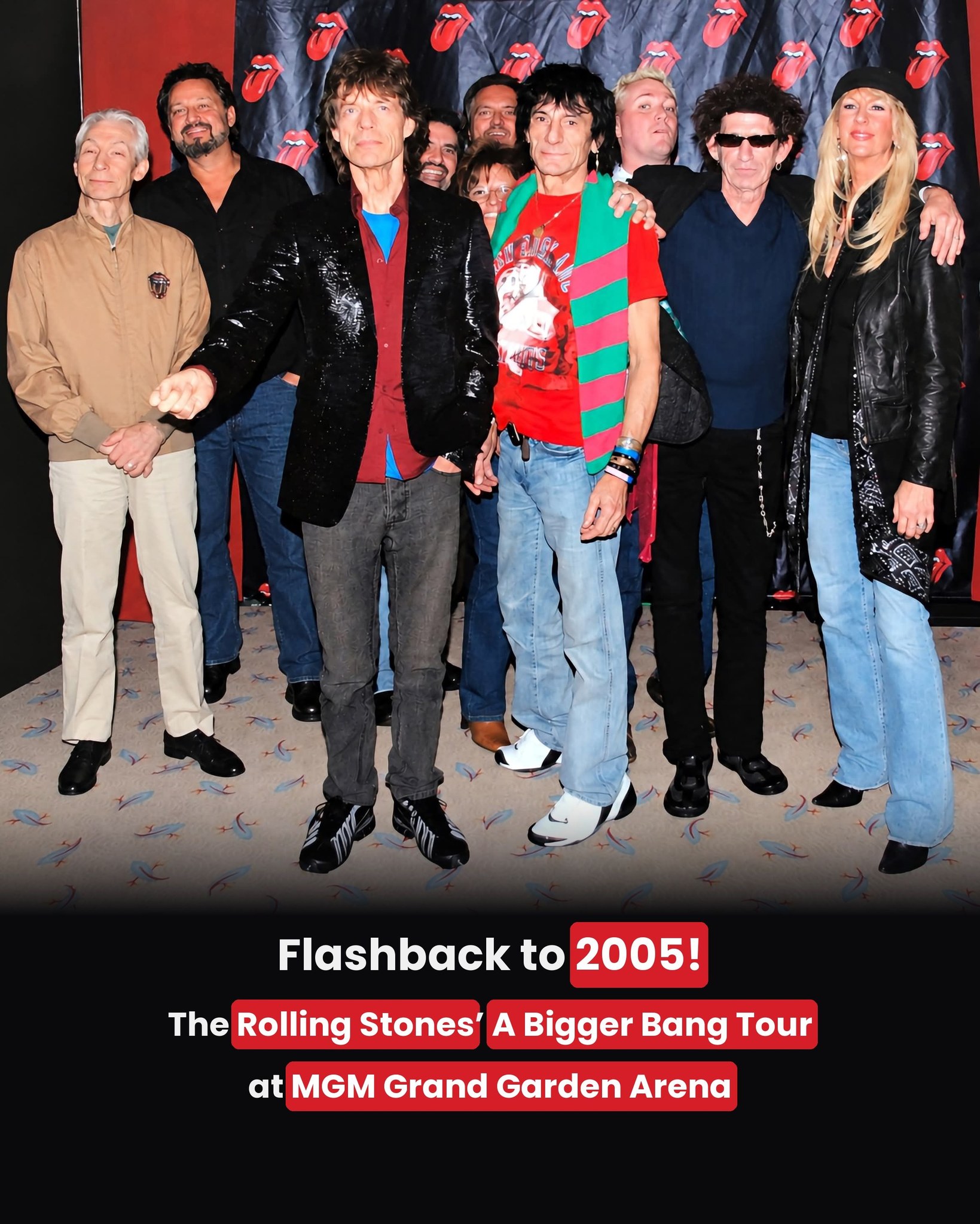 The Rolling Stones' 2005 A Bigger Bang Tour at MGM Grand Garden Arena