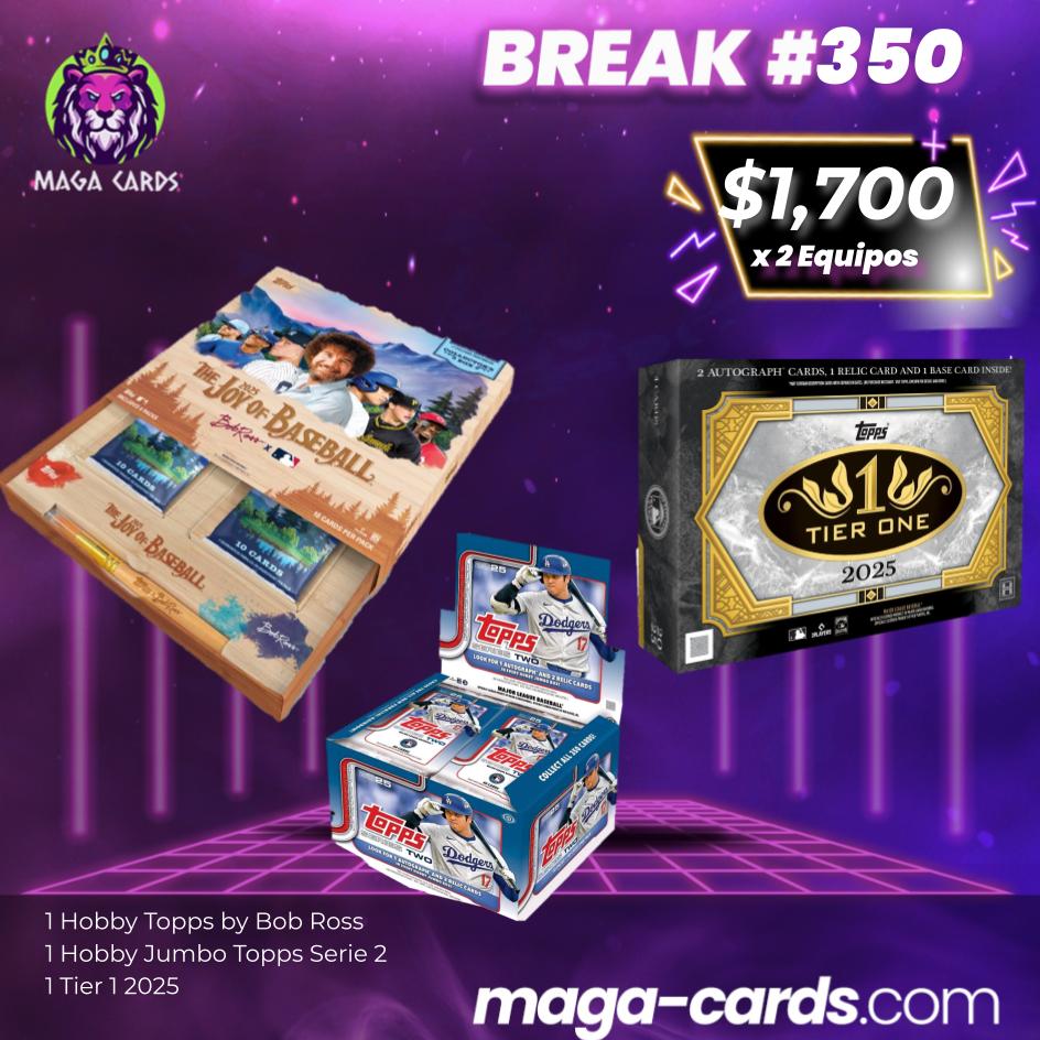 Maga Cards - Break 350 MLB!! $1,700 x 2 Equipos (1 Random... | Facebook