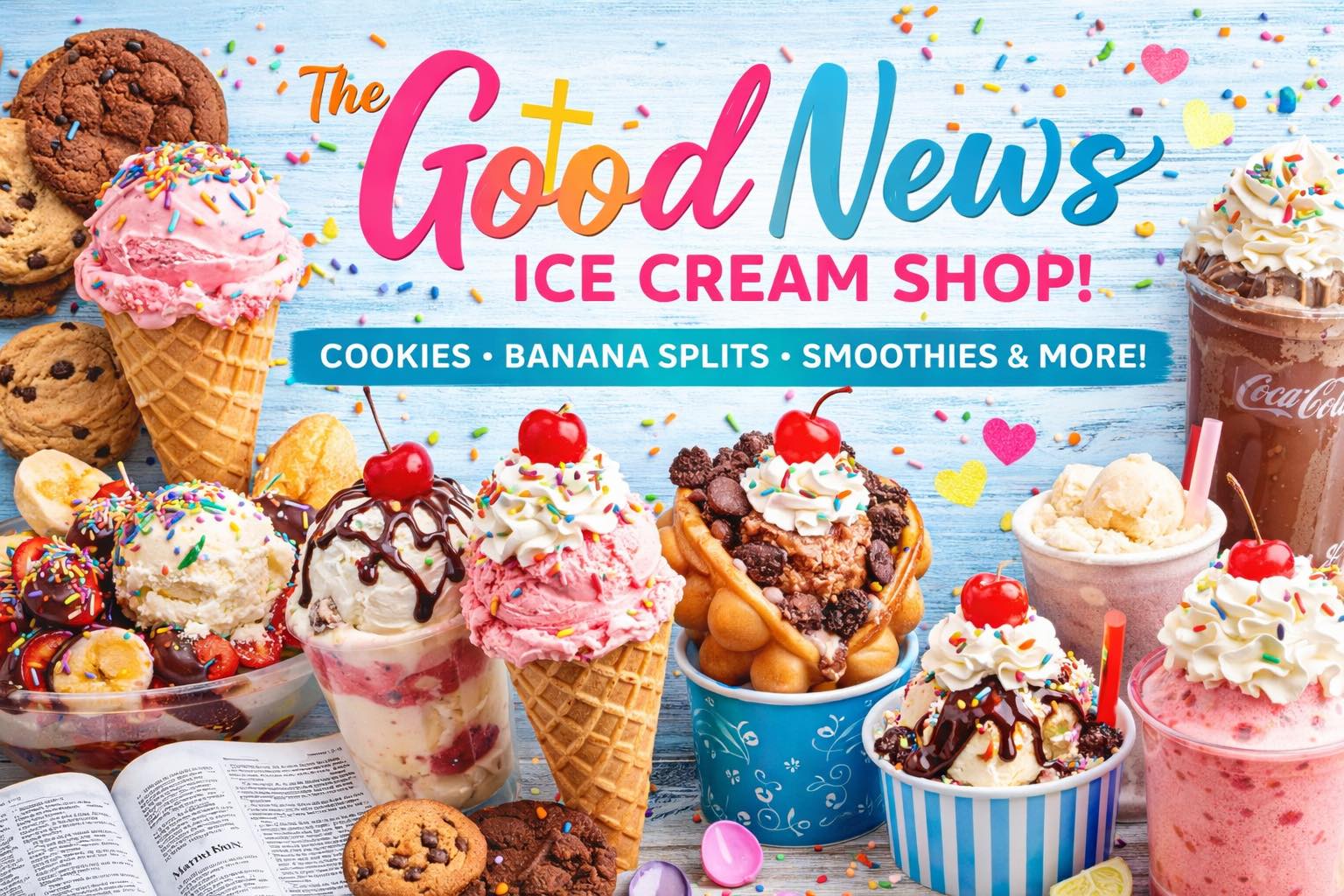 The Good News Ice Cream Shop | Warren AR