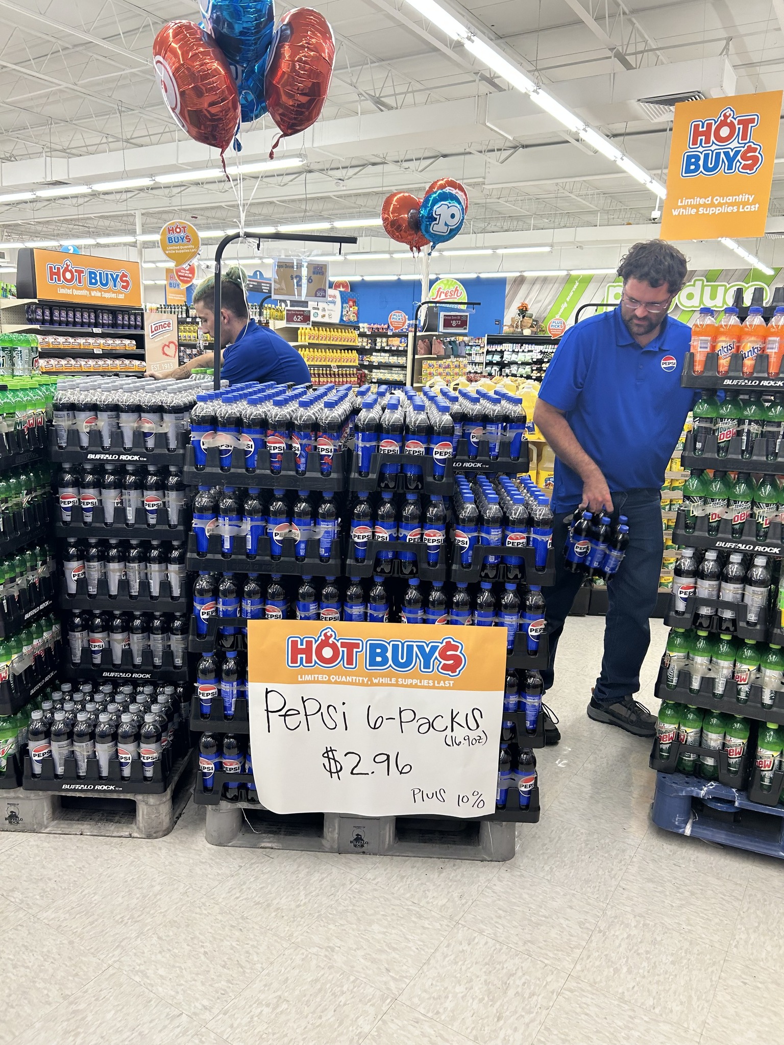 Pepsi is back again stocking us... - Decatur Price Less IGA | Facebook