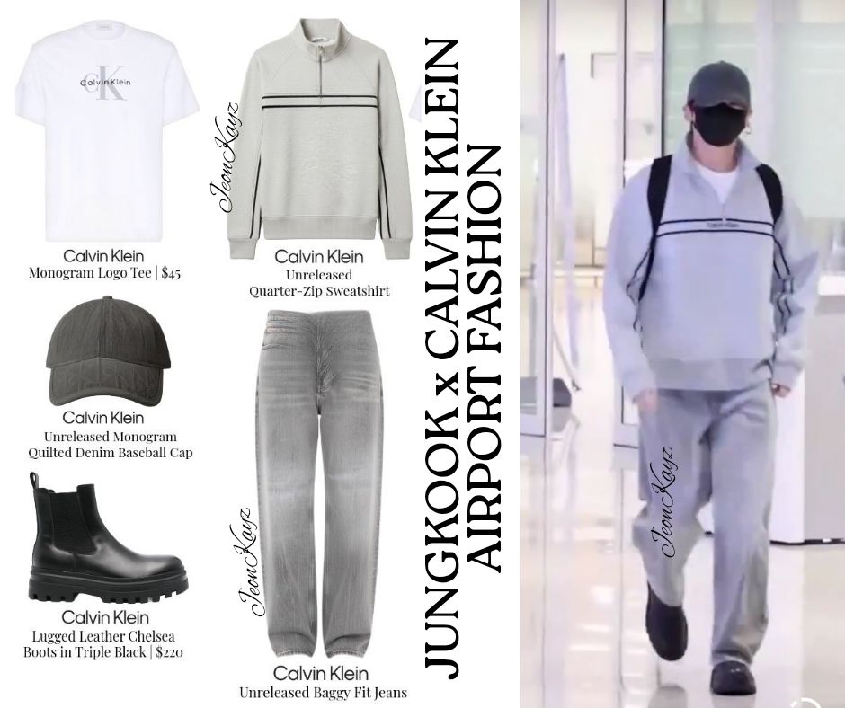 Jung Kook in the Baggy Jean. Designed for movement.