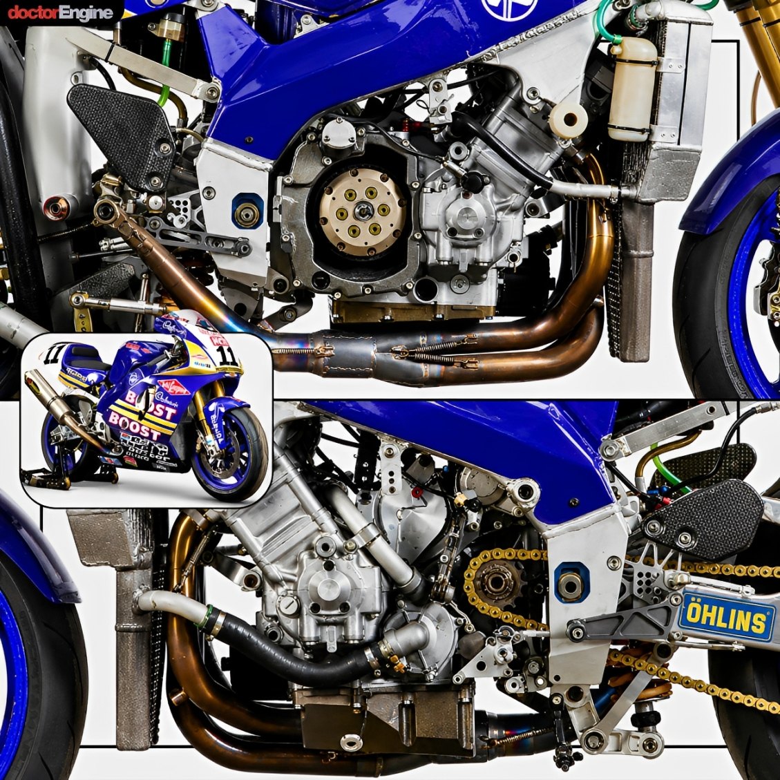 The 1993 Yamaha YZF750R generally holds the technical advantage