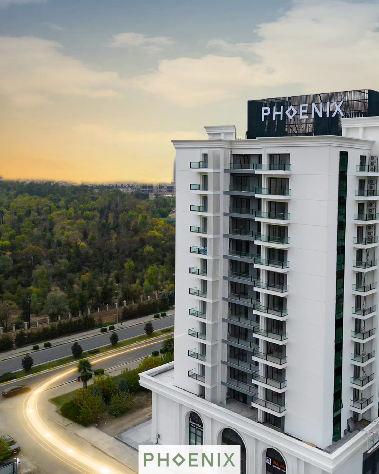 Phoenix - Phoenix Tower ️🌱 📍 Erbil – Opposite of Sami Abdulrahman Park ...