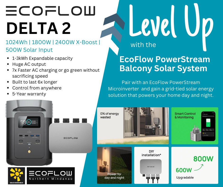EcoFlow - Upgrade Your Home Energy Game with EcoFlow Delta 2 and ...