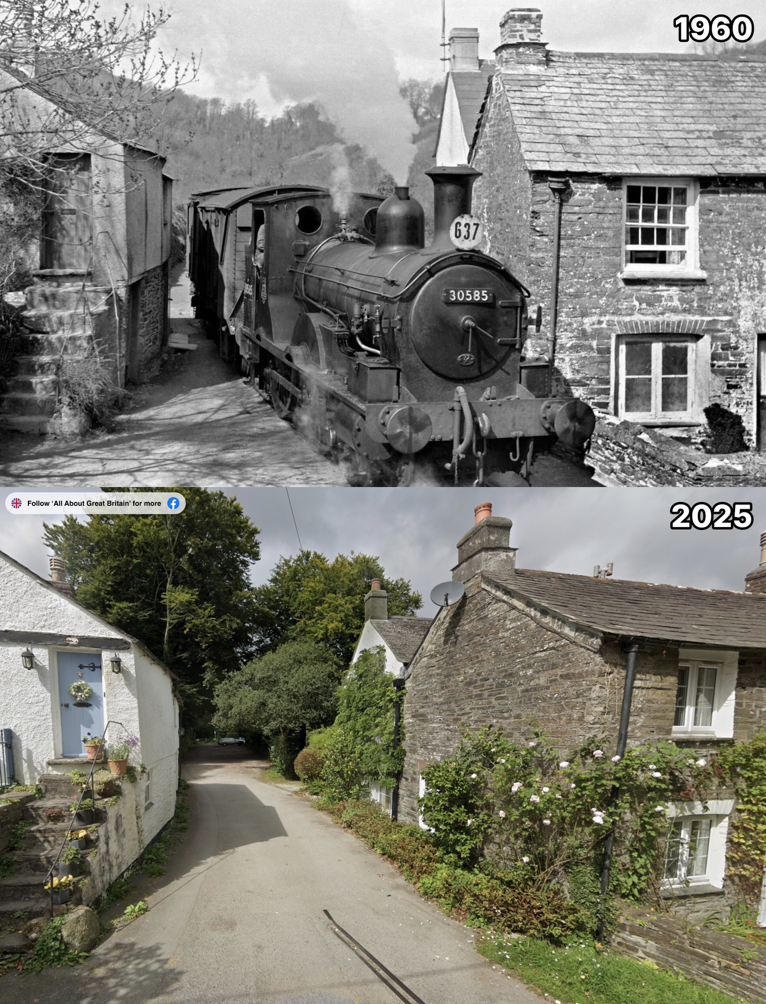All - The Wenford Bridge branch of the Bodmin and Wadebridge Railway ...