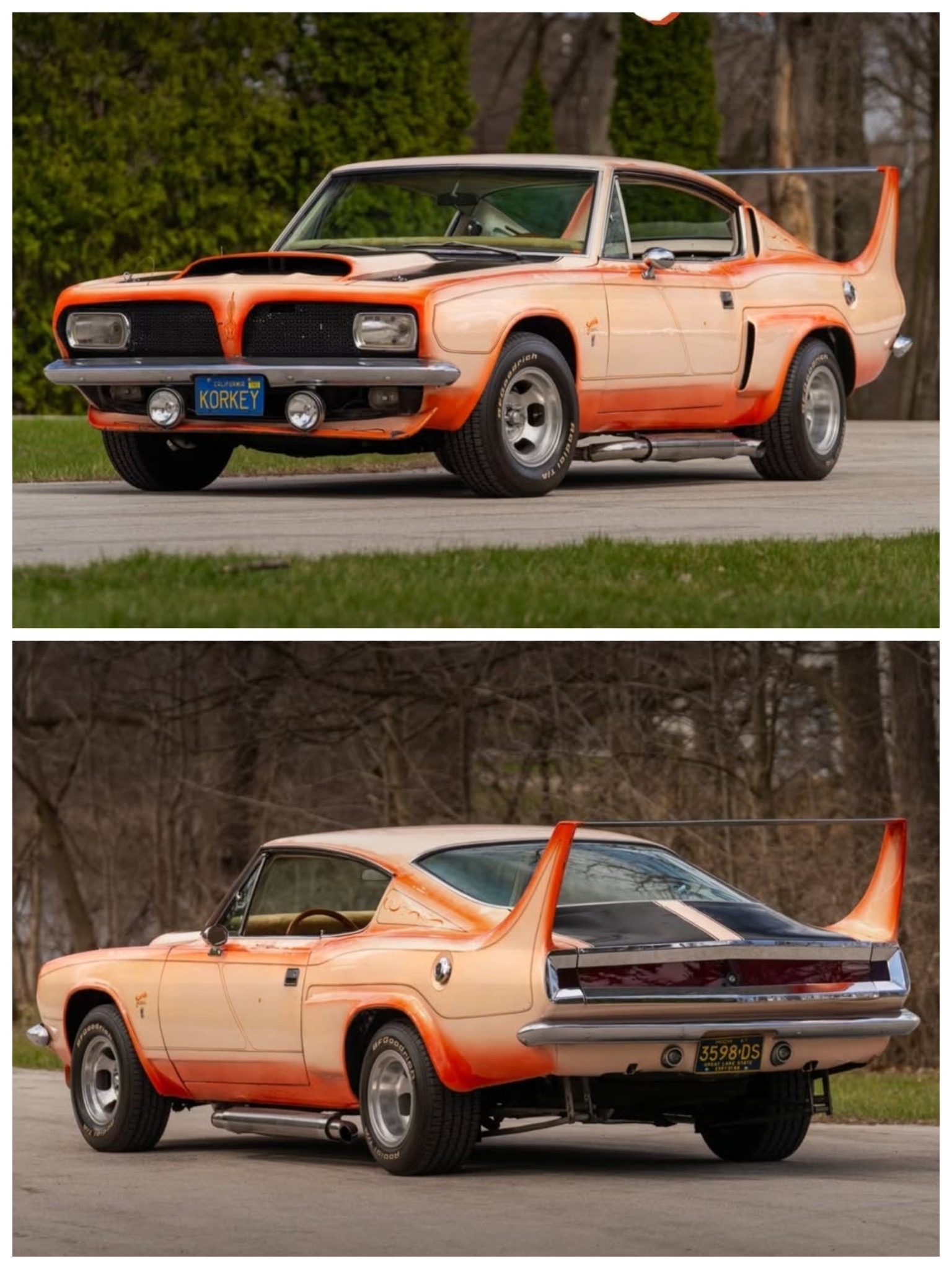 Here is a 1/64 scale (Hot Wheel Size) replica of the 1971 Plymouth