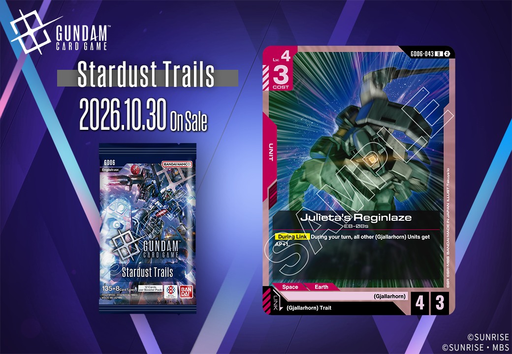 Julieta's Reginlaze card revealed in Stardust Trails GD06 October 2026