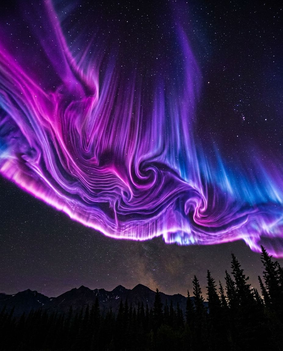 Neon nitrogen aurora pulses light up the sky on 30 Sep 2026