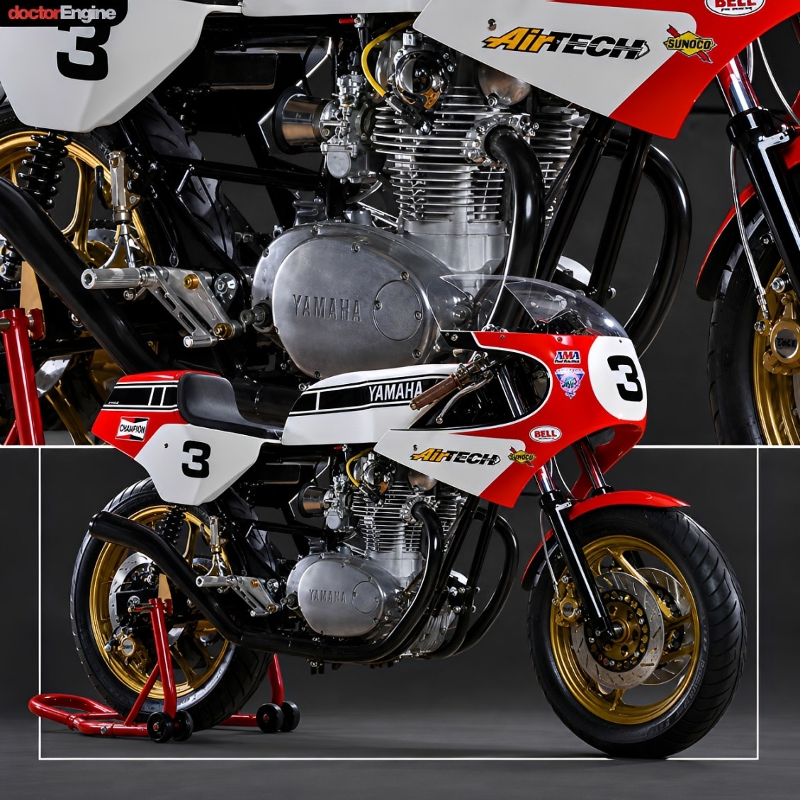 なえきち　2点まとめ The 1972 Yamaha XS2 650 engine was Japan's answer to the great