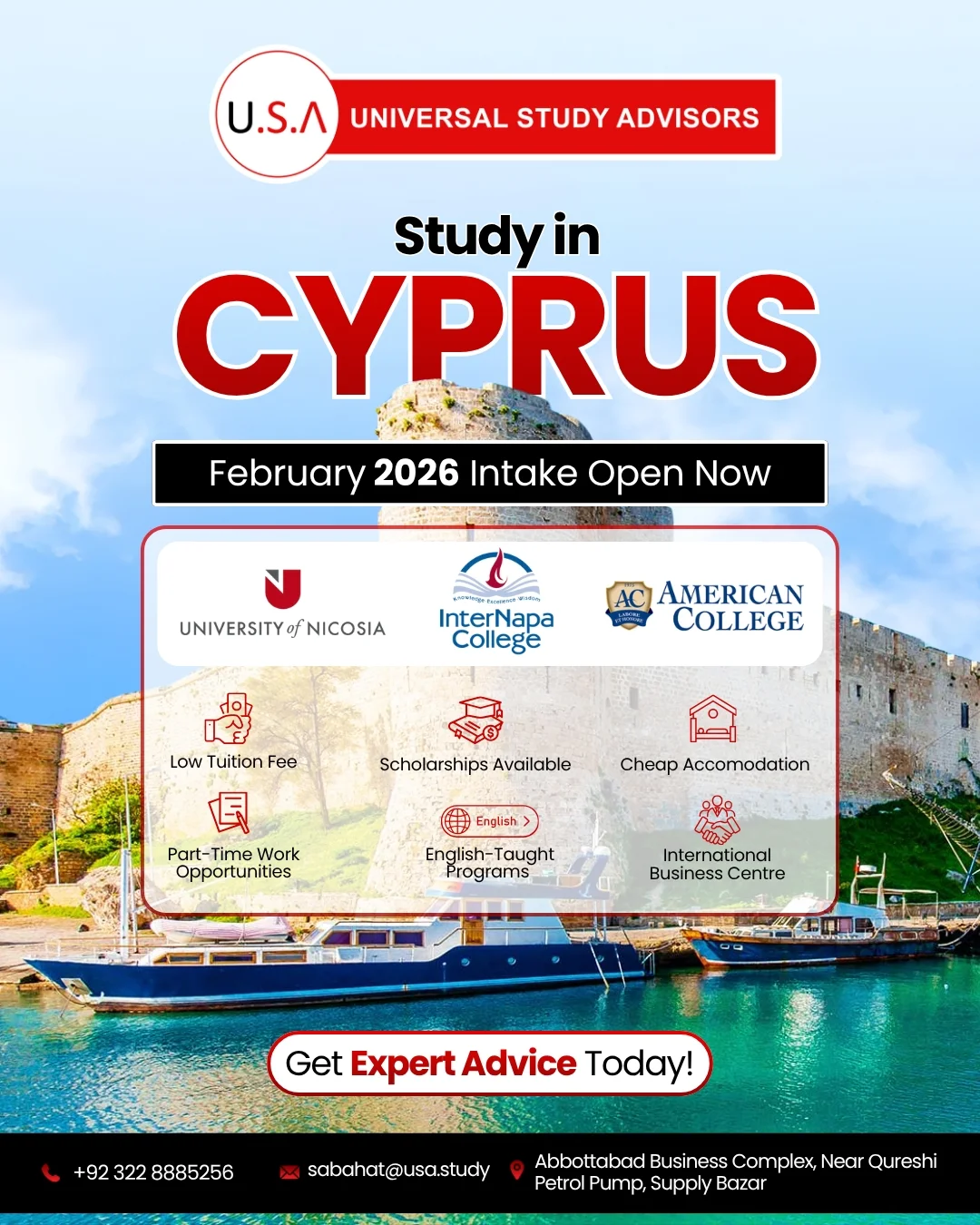 🔗 Registration... - Universal Study Advisors Abbottabad City | Facebook