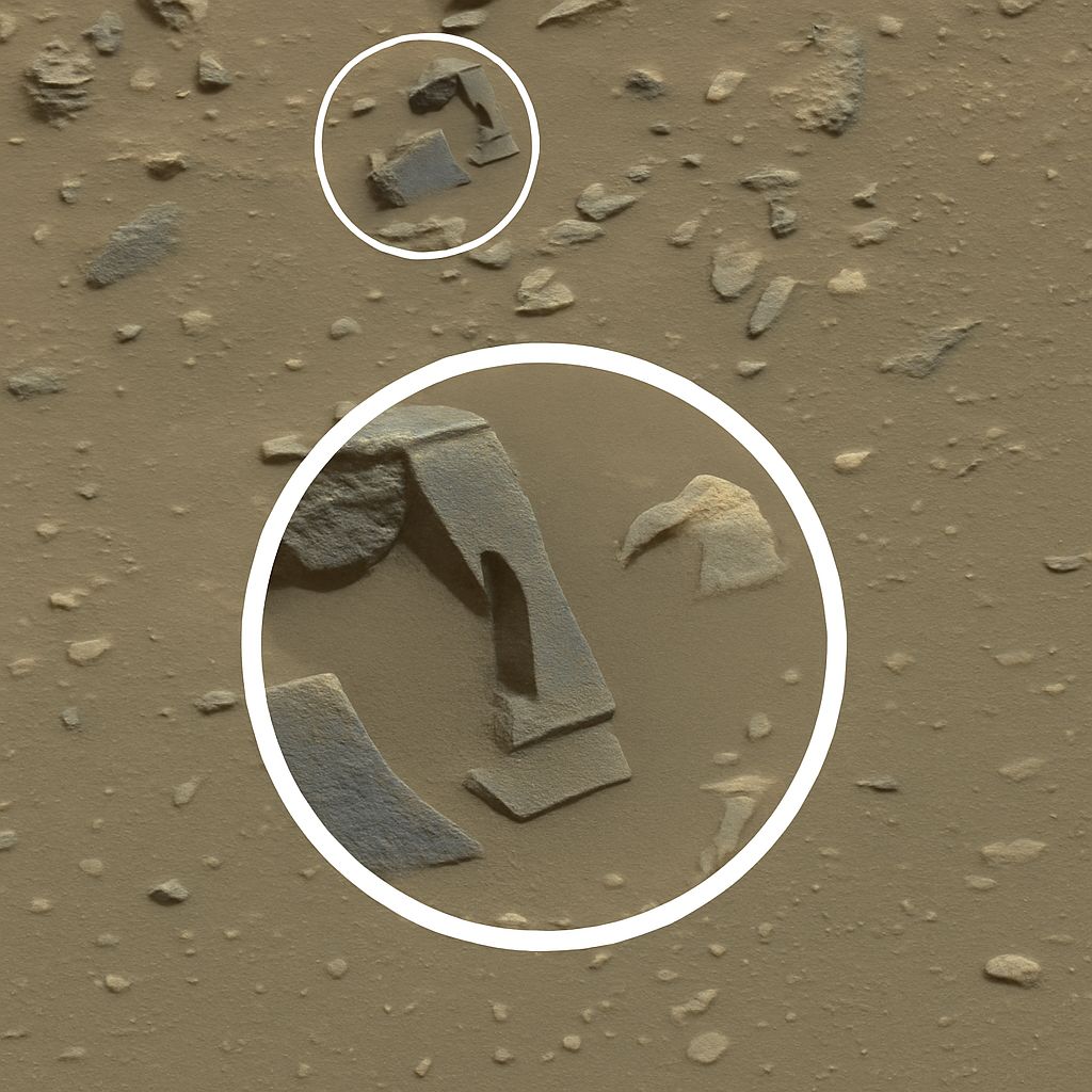 Space - 🪨 Perfectly Cut Shapes on Mars! 🔴 NASA’s rover snapped this ...
