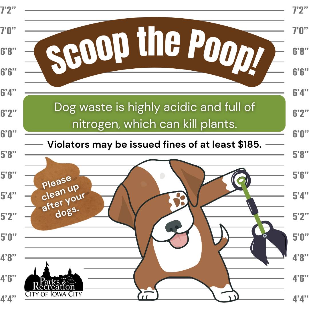 Iowa - Let’s keep our community clean and green!🌿🐾 Remember to scoop ...