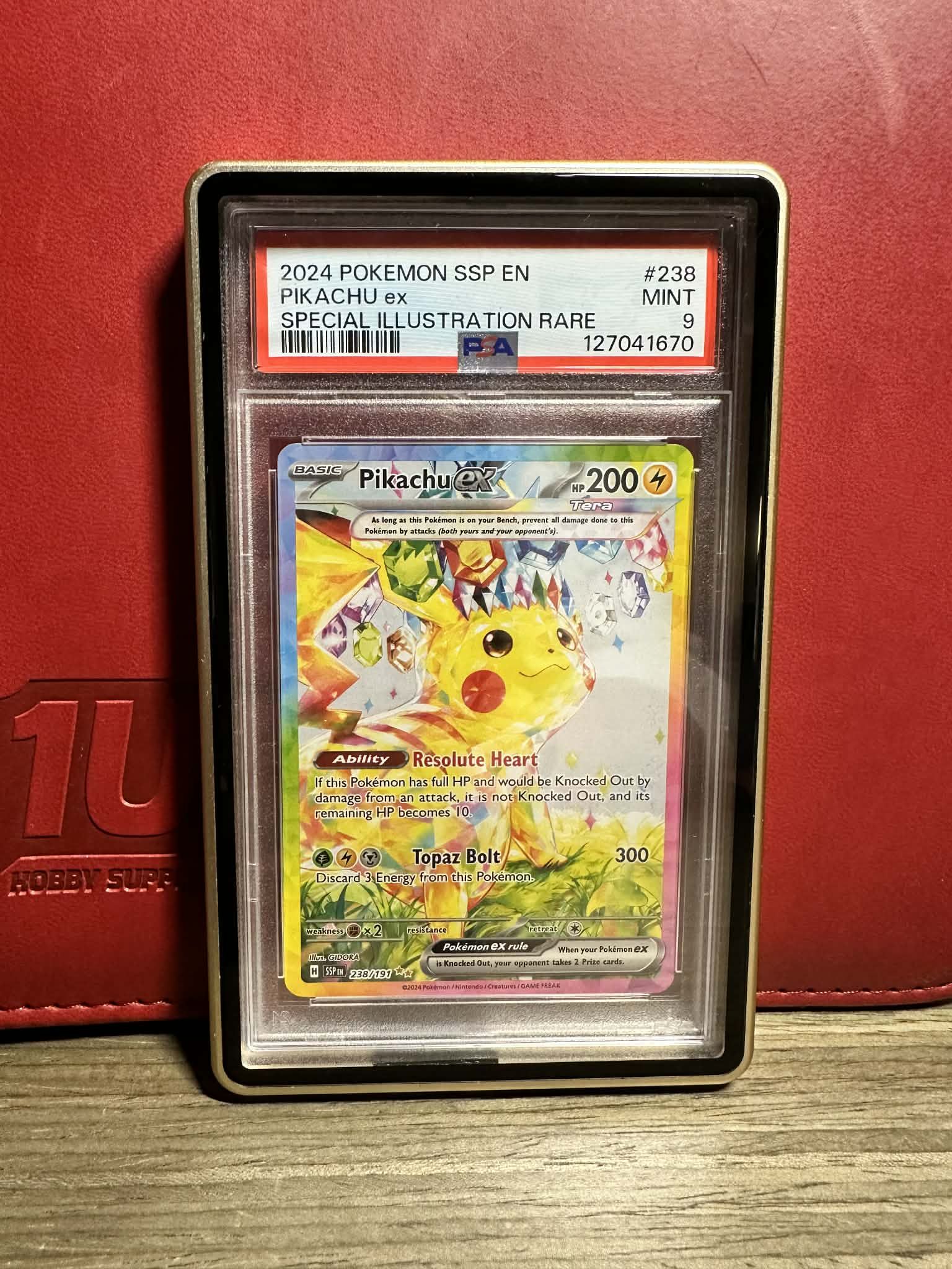 PSA 10 Pikachu 25th anniversary card from Japan