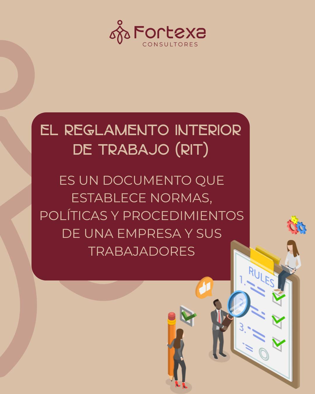 Fortexa - El Reglamento Interior de Trabajo es una... | Facebook