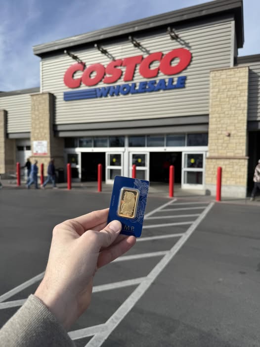 Jake Hartman - I bought a 1 oz gold bar at Costco... | Facebook