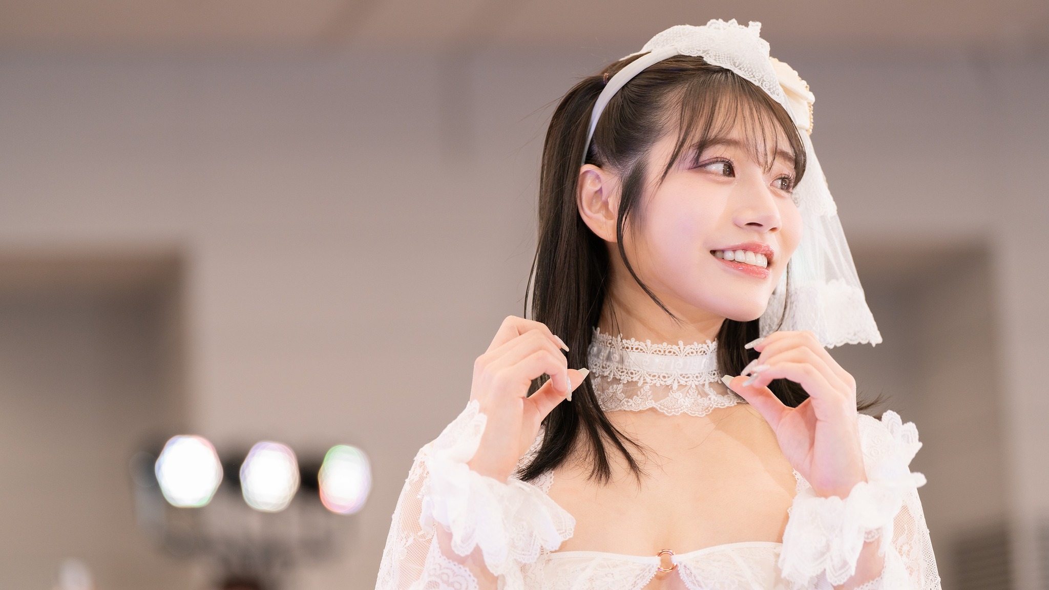 河北彩伽（日本AV女优） PharfaiteShowcase2のランウェイの時に ファン 