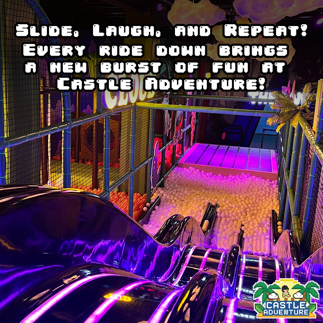 J Castles - Slide, Laugh, and Repeat! Every ride down brings a new ...