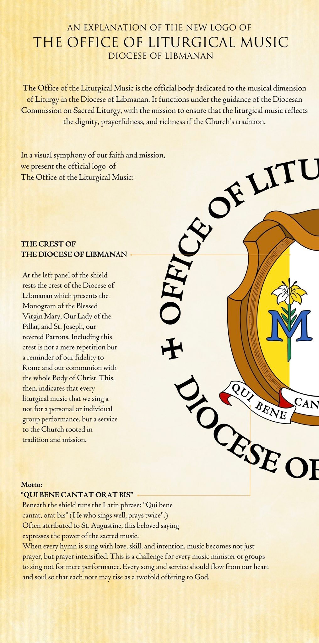 OFFICE... - Diocese of Libmanan Office of Liturgical Music | Facebook