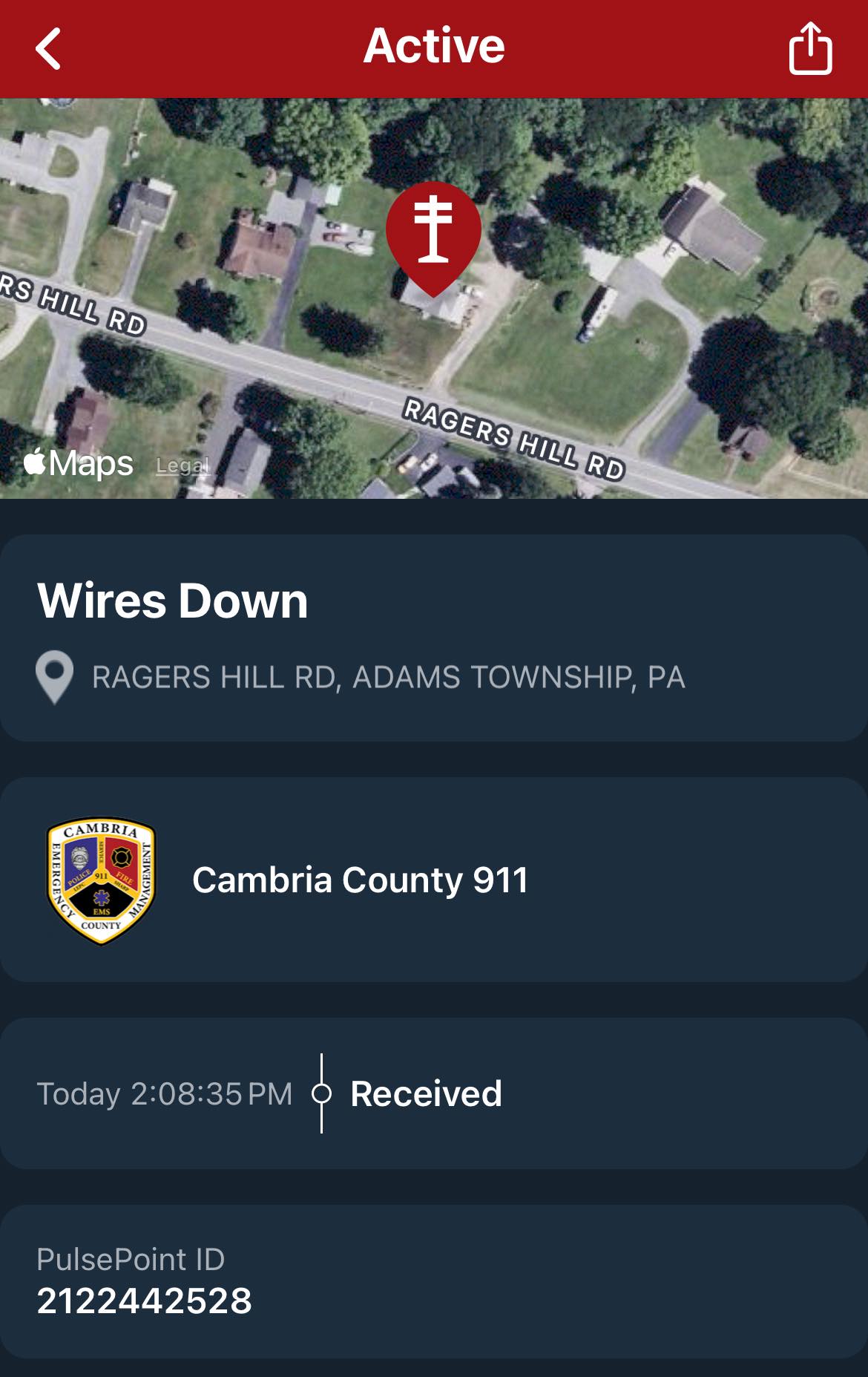 Cambria Scanner Alert
