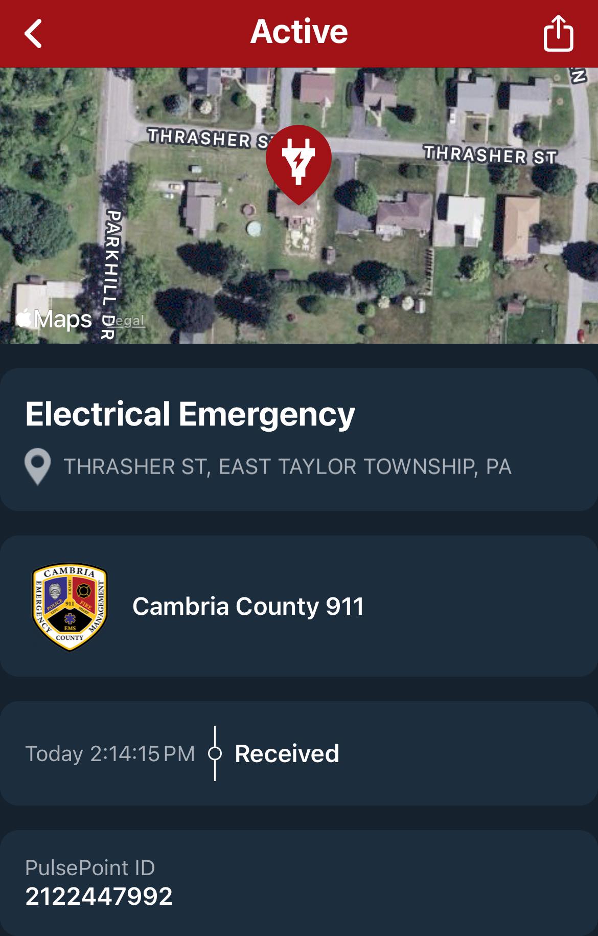 Cambria Scanner Alert