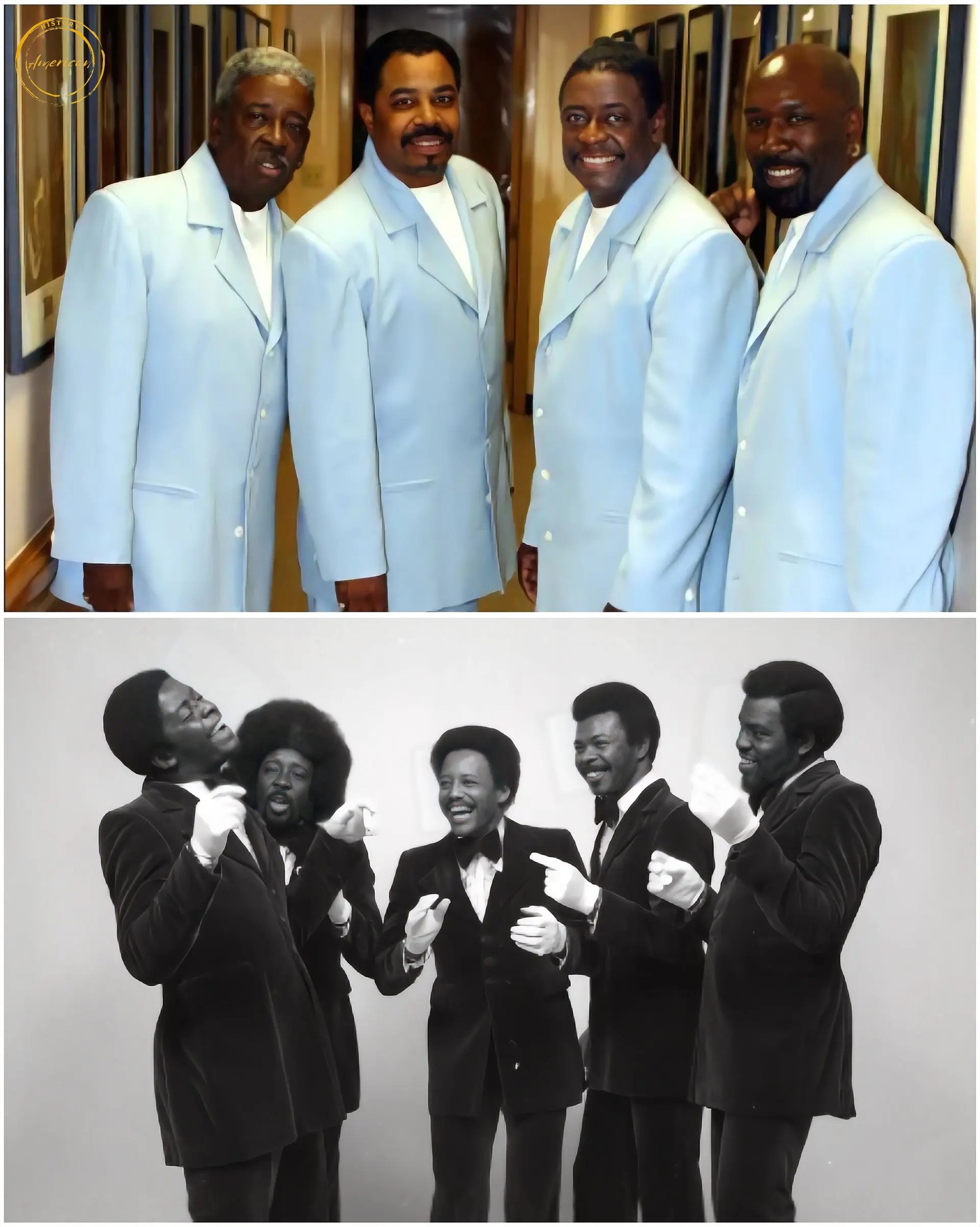 The Manhattans Full Member Autograph