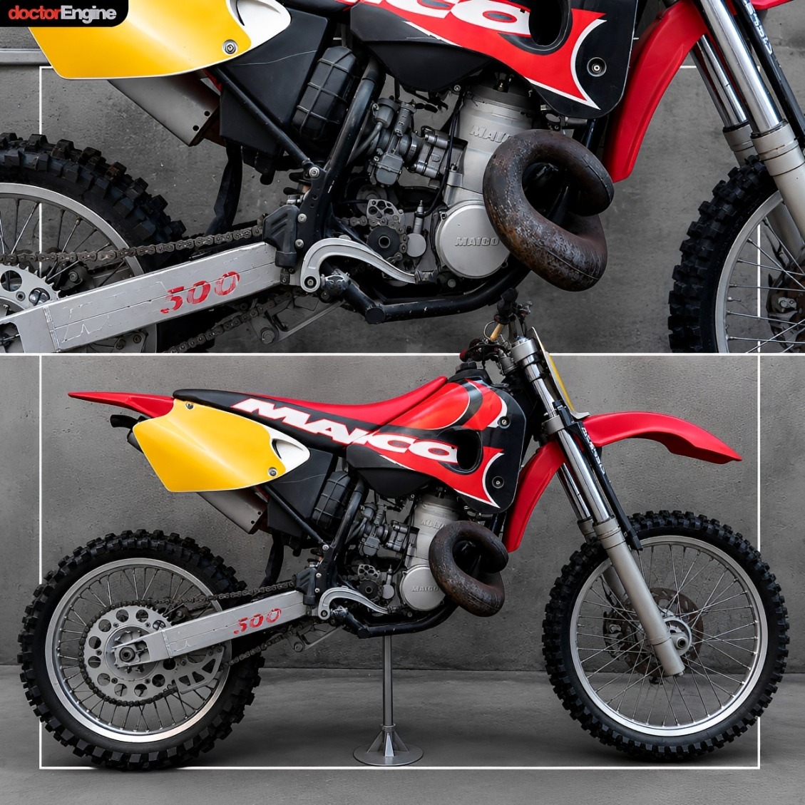 The 1981 Maico MC250 Mega 2 was not famous because it tried to