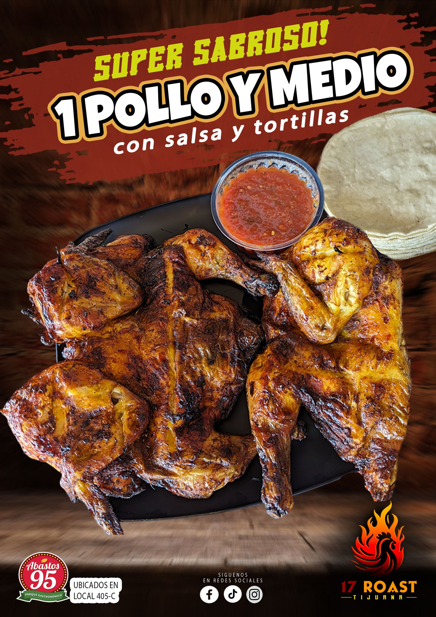 17 - 🌟 ¡Ven a probar el sabroso pollo estilo Ranchero en 17 Roast ...