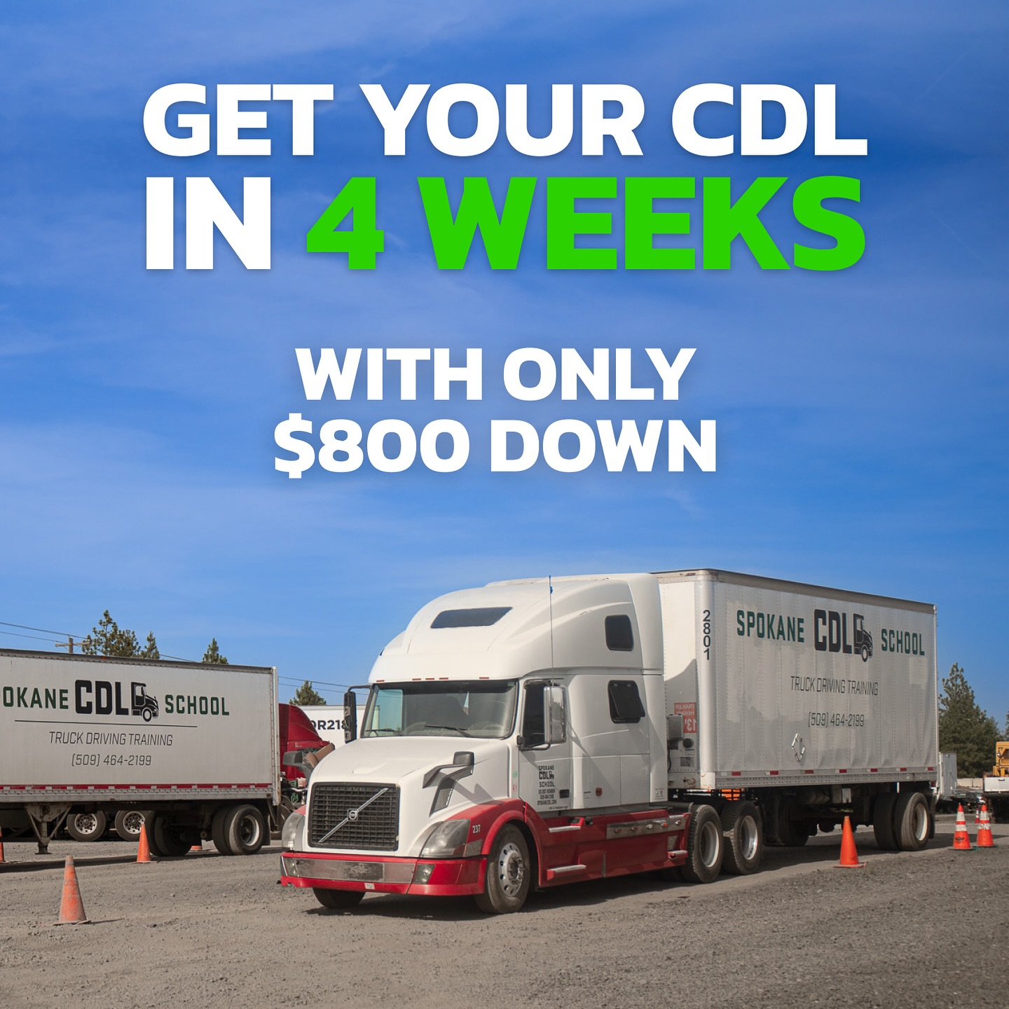 Spokane CDL School | Spokane WA
