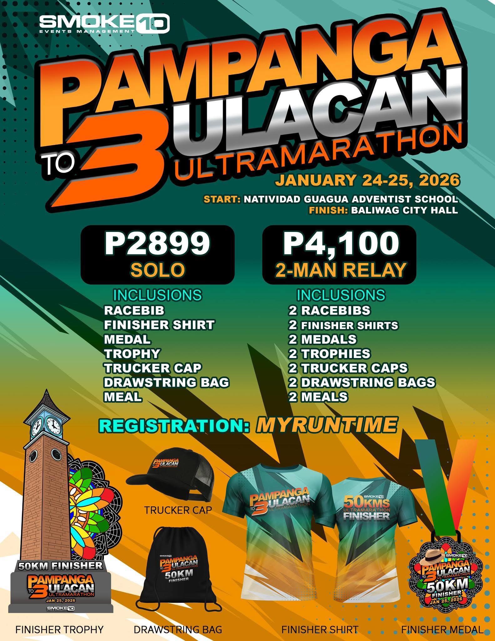 Smoke10 - LAST AND FINAL CALL: January 5 Pampanga to Bulacan 50km ...