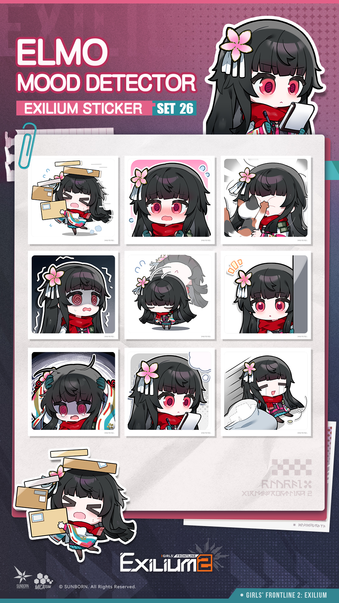 Exilium Sticker Set 26... - Girls' Frontline 2: Exilium-En | Facebook