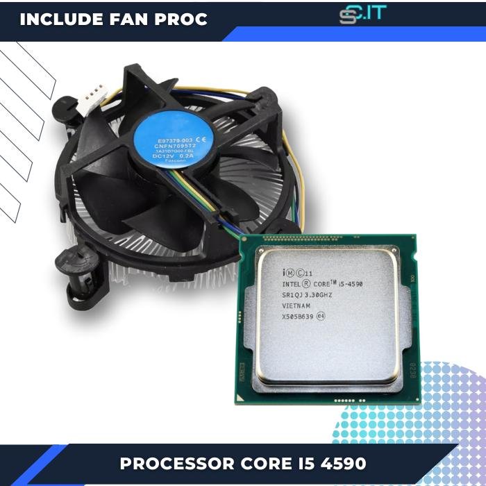 CPU Intel Core i9-10900K 3.70GHz CPU Spesifikasi : Haswell Processor Number i5-4590 4 Core 4 Thread