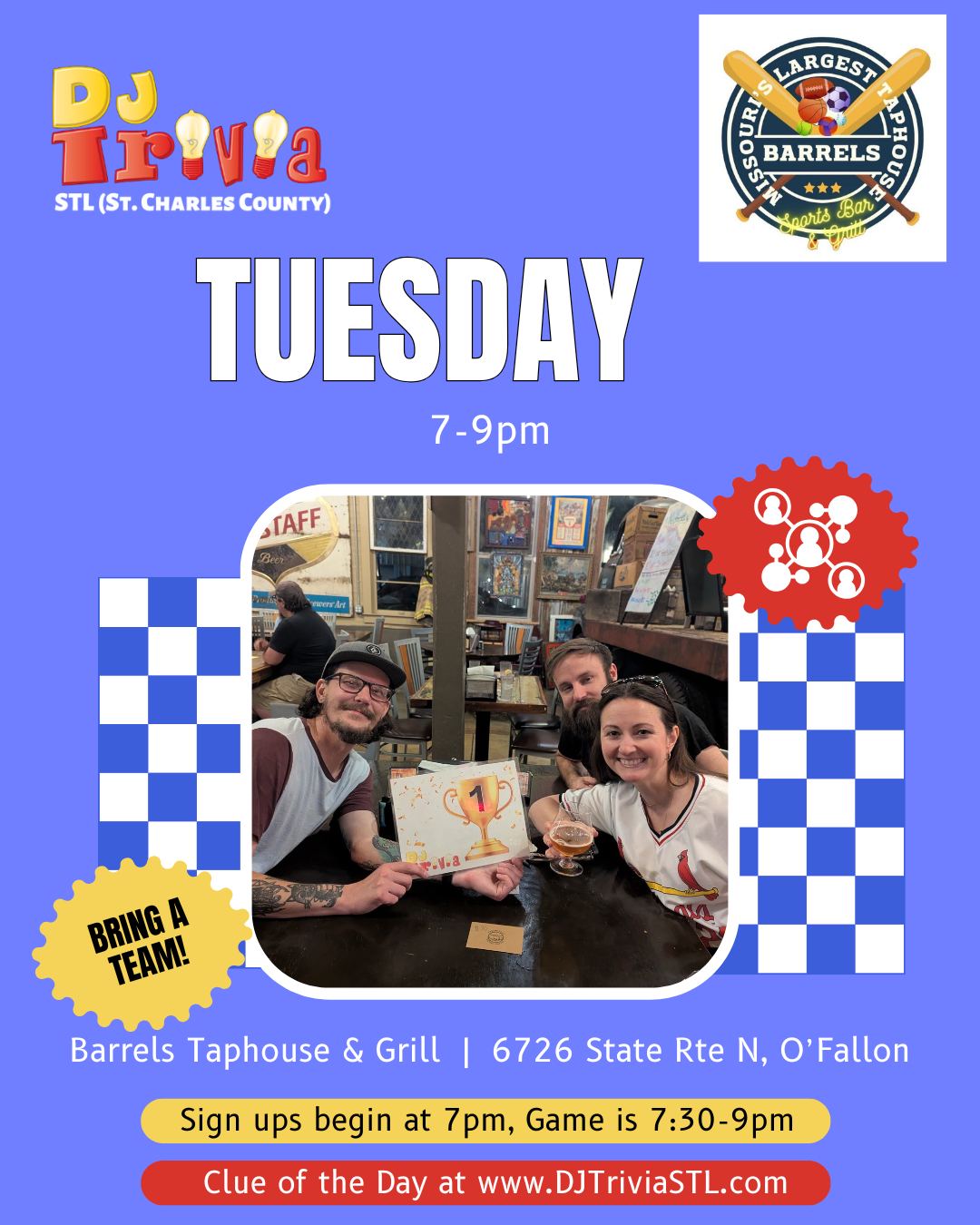 DJ - Your last DJ Trivia game before Christmas! 🎅🧠 Join us at Barrels ...