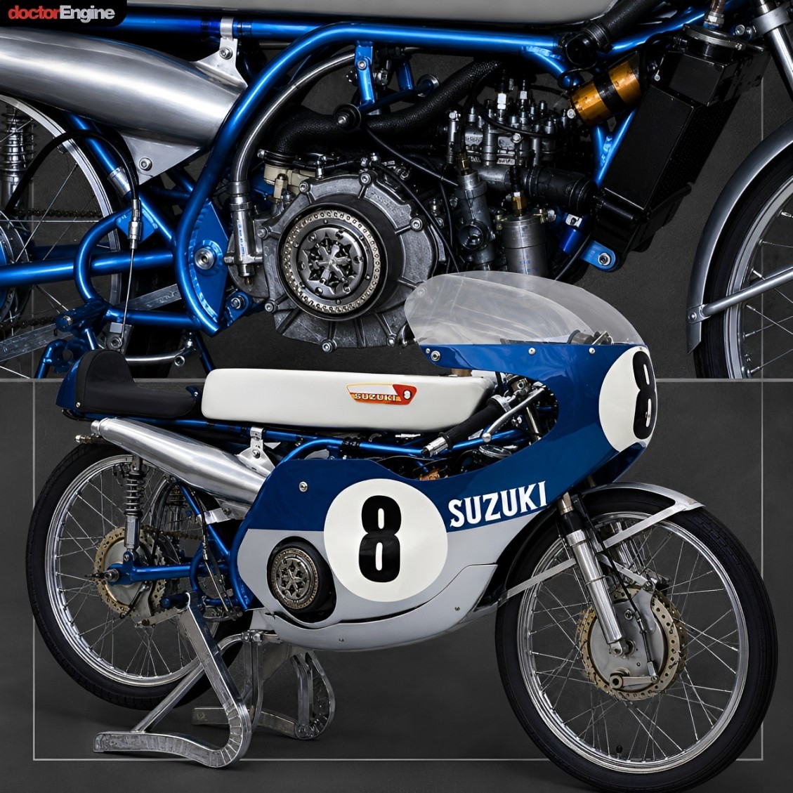 Ueda 61 RC twin plug engine from 1967