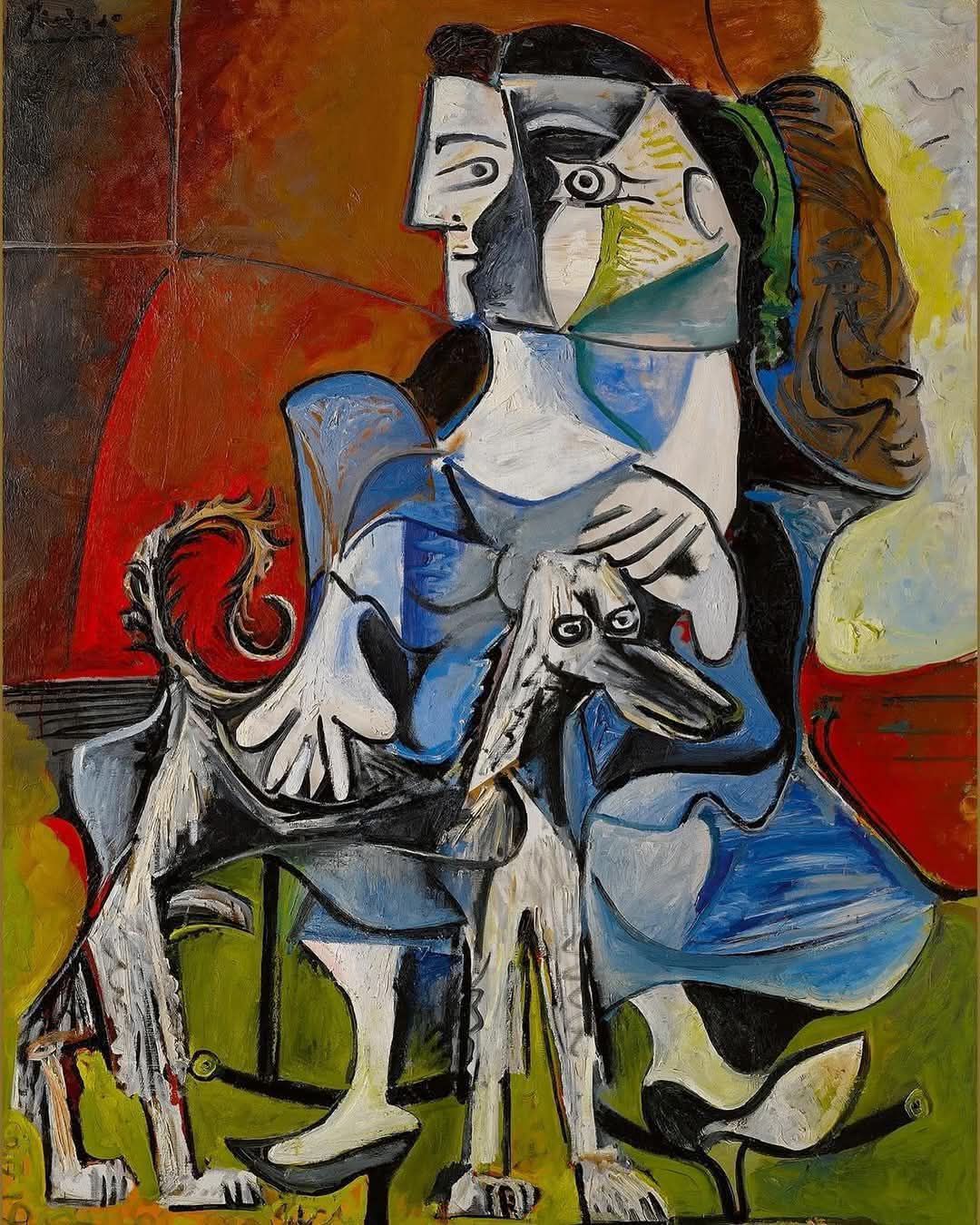 Pablo Picasso's Portrait of a Friend painting