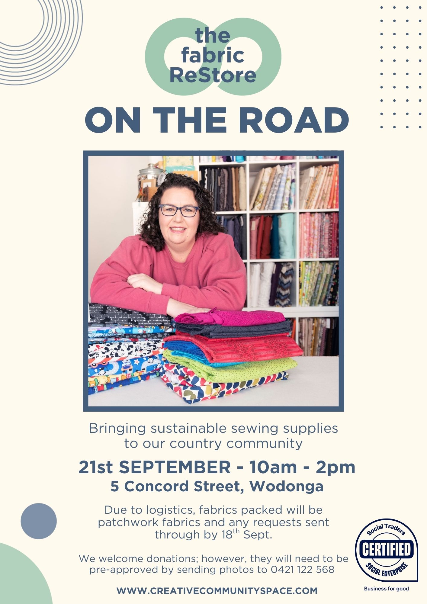 🚗 ReStore on the Road –... - Creative Community Space | Facebook