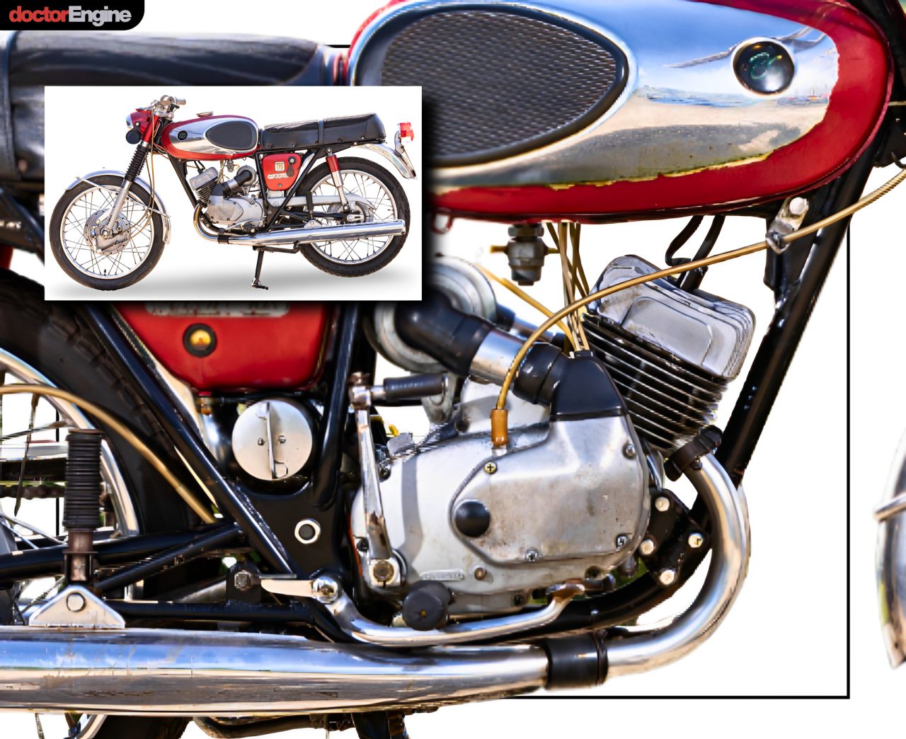 Ueda 61 RC twin plug engine from 1967
