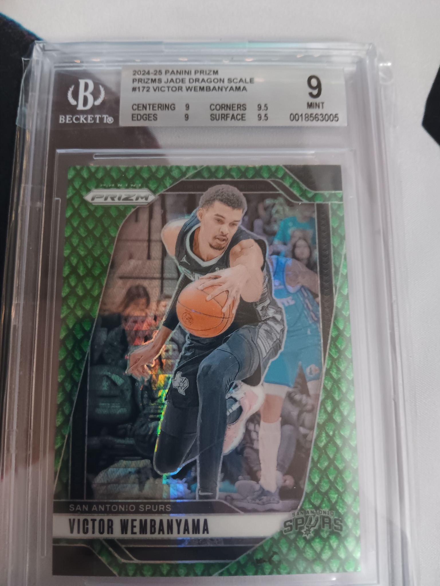 victor wembanyama graded cards 2023-24 Panini Instant #RPS-1 Rookie Card PSA 9 | Mint Official trading card for collectors Victor Wembanyama 2023-24 NBA Panini