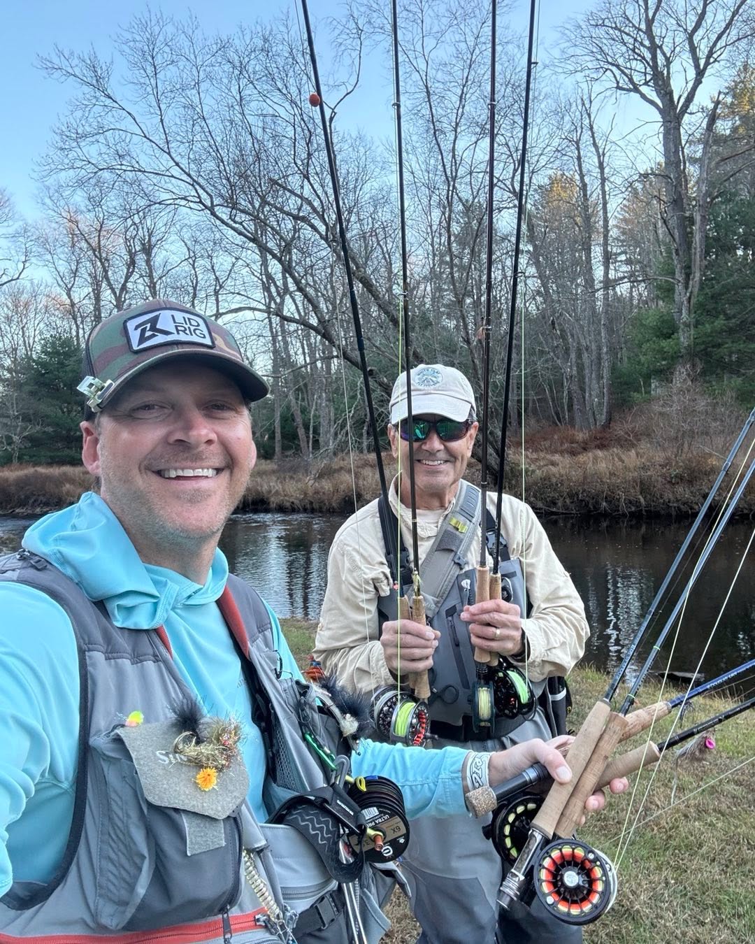 carrying two fly rods while fishing Rod & Gear Travel & Carry Cases & Bags Reel Vault Fish faster and smarter with the Backcountry Double Fly Rod Vault How to carry a second