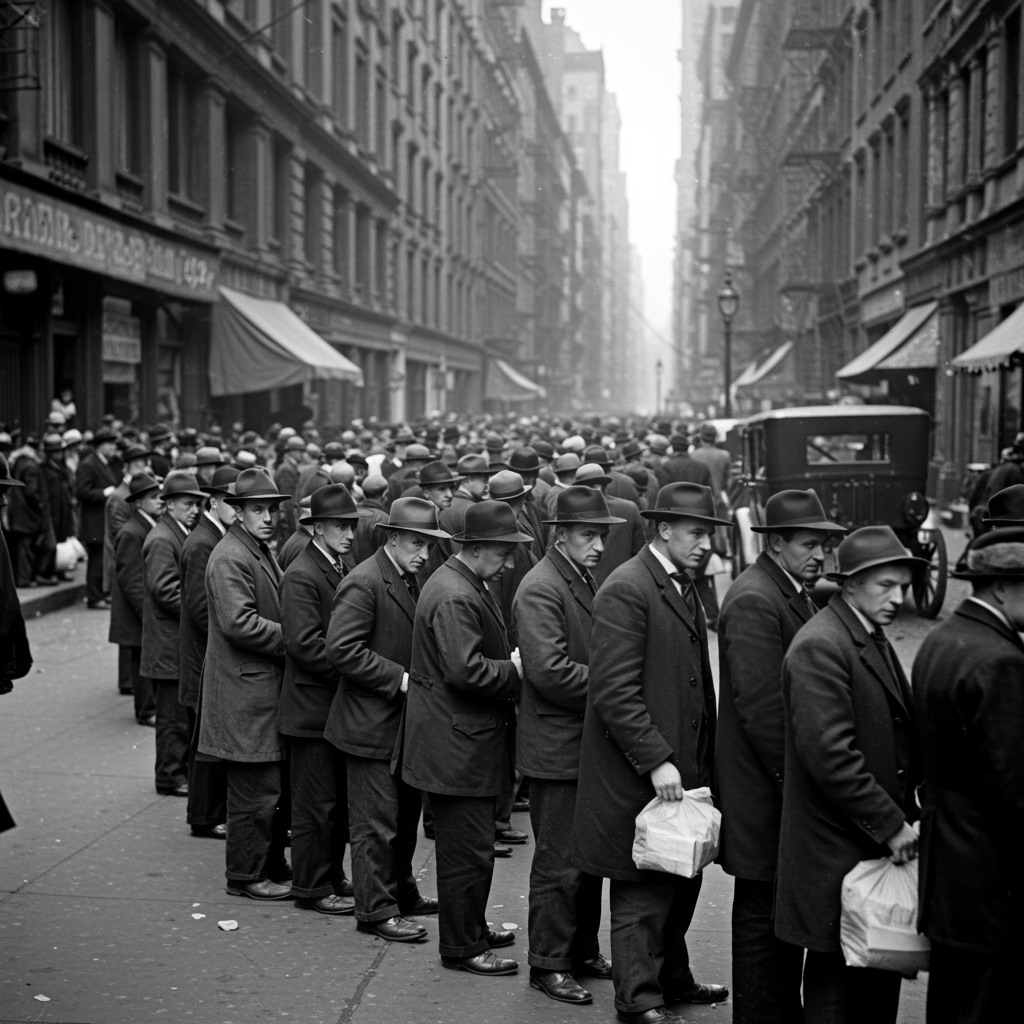 Historical Photos | Breadline During the Depression – New York City ...